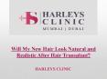 Will My New Hair Look Natural and Realistic After Hair Transplant? PowerPoint PPT Presentation