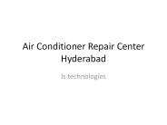 Air Conditioner Repair Center Hyderabad