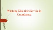 Washing Machine Service than Replacement