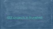 Importance of IEEE projects in computer science