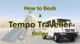 How to book a tempo traveller online in delhi PowerPoint PPT Presentation