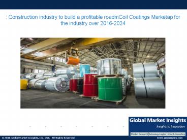 2024 Competitor Analysis of Global Coil Coatings Market, GMI