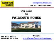 Falmouth real estate