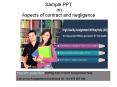 Aspects of Contract and Negligence PPT PowerPoint PPT Presentation