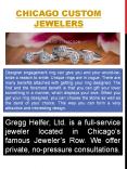 Chicago Custom Jewelers PowerPoint PPT Presentation