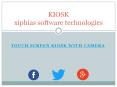 Touch Screen Kiosk with camera - xiphias PowerPoint PPT Presentation