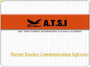 Parent Teacher Communication Software - ATSI