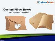 Custom Pillow boxes