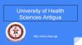 Antigua Medical School and Nursing School PowerPoint PPT Presentation