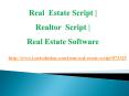 Real Estate Software | Real Estate Script | Realtor Script PowerPoint PPT Presentation