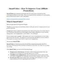 SmartVideo review and $26,900 bonus - AWESOME!
