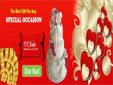 Online Special Cakes in Coimbatore