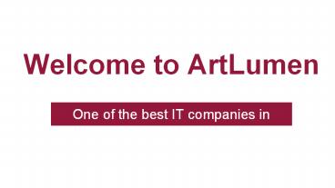 Web development in kerala | ArtLumenpvt.ltd