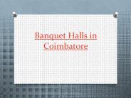 choose the best banquet halls