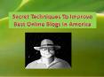 Best Online Blogs In America Doesn't Have To Be Hard PowerPoint PPT Presentation