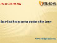 Better Email Hosting service provider in New Jersey