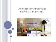 Furniture Shopping System by CustomSoft