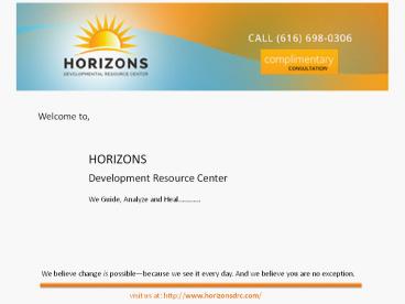 Speech and language therapy center