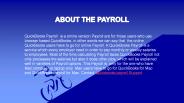 About the PayRoll