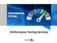 Performance testing
