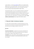 Five Popular Video Conference System Comparison PowerPoint PPT Presentation