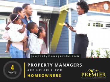 4 Ways Property Management Services Can Help You