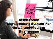 Attendance Management System For Small and Medium Businesses