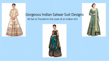 Salwar kameez online India