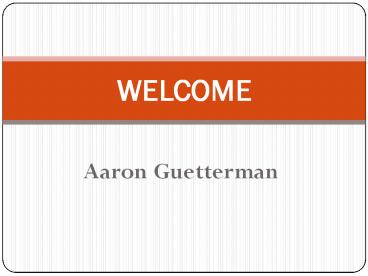 Aaron Guetterman