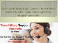 Successfully install and activate Trend Micro AntiVirus with Trend Micro AntiVirus Support Australia PowerPoint PPT Presentation