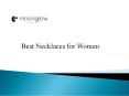 Best Necklaces for Women PowerPoint PPT Presentation
