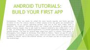 Android Tutorials