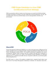 PMP Exam Simulator | Testudaan.com