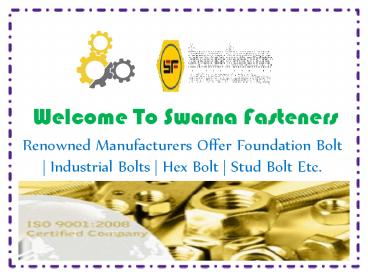 Carriage Bolt Manufacturers (2)