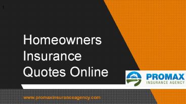 homeowners insurance quotes online