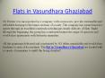 Flat in Vasundhara Ghaziabad PowerPoint PPT Presentation