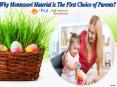 Why Montessori Material is The First Choice of Parents?