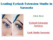 Leading Eyelash Extension Studio in Sarasota