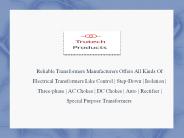Transformer Manufacturers (3)