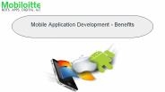 Mobile Application Development - Benefits