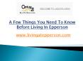 A Few Things You Need To Know Before Living In Epperson - livingatepperson PowerPoint PPT Presentation