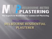 Melbourne Residential Plasterer