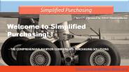 Simplified Purchasing – Aviation Components Purchasing Solution