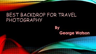 Travel Photography