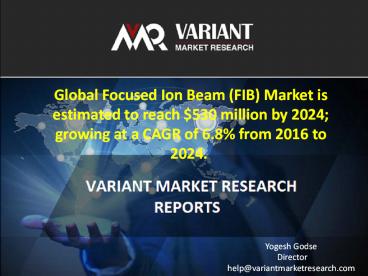 Global Focused Ion Beam (FIB) Market