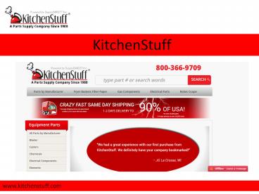 Restaurant and commercial kitchen equipment parts (1)