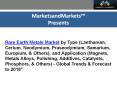 Rare Earth Metals Market worth 192,000 Tons by 2018 PowerPoint PPT Presentation