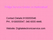 Fridge Service Center in Hyderabad