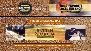 Lunch Delivery in Stapleton | Fat Jacks Subs