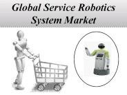 Global Service Robotics System Market